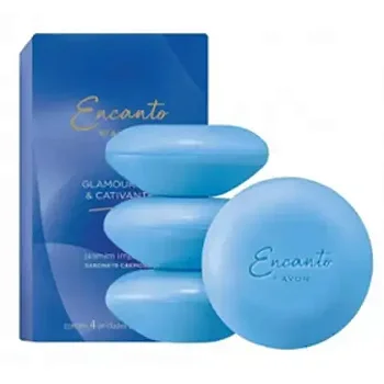 Caixa Sabonete Avon Encanto Glamourosa
