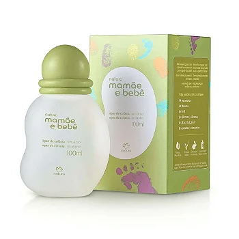 Colônia Mamãe Bebê Verde 100ml