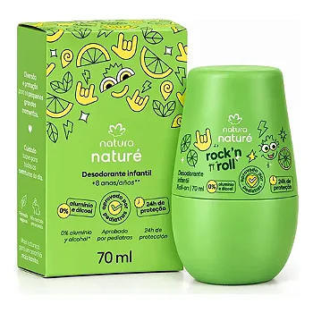 Desodorante Infantil Nature 70ml Roll-on