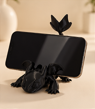 Porta-Celular Banguela – Como Treinar o Seu Dragão 🐉🖤