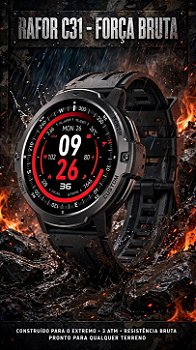 Smartwatch Rafor C31