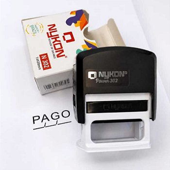 Carimbo Automático 14x38mm – Modelos Prontos para Escritório, Empresa e Comércio