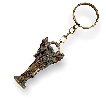Chaveiro Anjo Rafael Metal Zamak