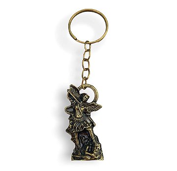 Chaveiro De São Miguel Arcanjo Metal Zamak