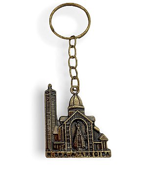 Chaveiro Basilica Santuario Nacional  Aparecida Metal Zamak
