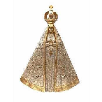 Adorno Porta Parede Nossa Senhora Aparecida Resina 44cm