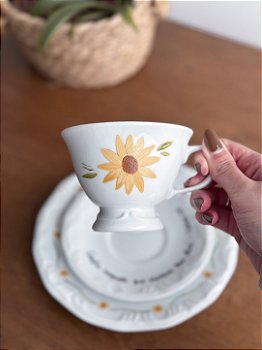 Conjunto de Café Personalizado à Mão
