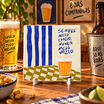 Coleção Brasilidades — Azulejos Cervejinha