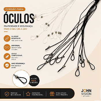 Cordão para óculos
