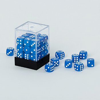 Conjunto de 36 dados D6 Viper - Azul