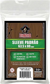 Sleeve Padrão (63,5 × 88 mm)