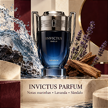 Invictus Parfum Rabanne Masculino Aromático
