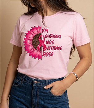 T-shirt Vestimos Rosa - Rosa