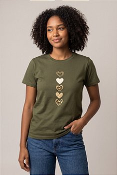 T-shirt Five Coração