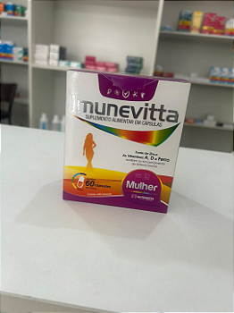 POLIVITAMINICO IMUNEVITTA MULHER C/ 60 CPS