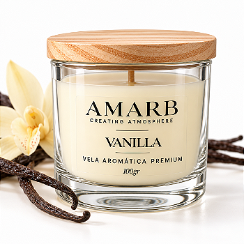 Vela Aromática Essential - Vanilla