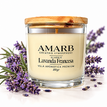 Vela Aromática Classic - Lavanda Francesa