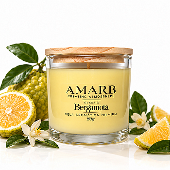 Vela Aromática Classic - Bergamota