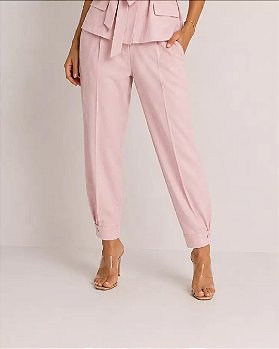 Calça de Alfaiataria com botão punho