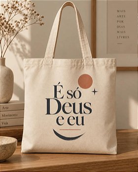 Ecobag Oficial Romeu – É Só Deus e Eu