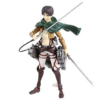 Action Figure Eren Yeager 18Cm - Attack On Titan