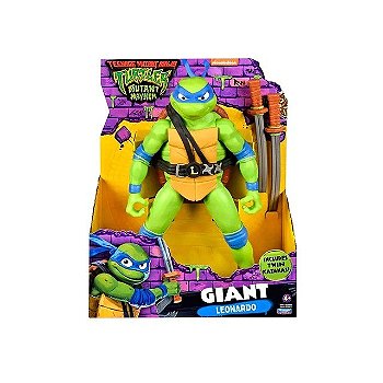 Action Figure Giant Leonardo TMNT Mutant Mayhem - Original Playmates