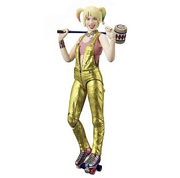 Action Figure Harley Quinn Arlequina Aves de Rapina Dc Comics - Bandai ShFiguarts