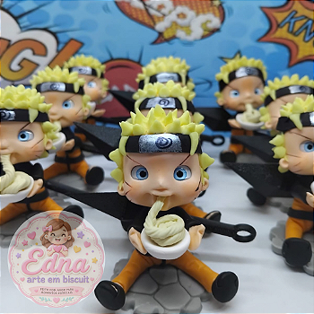 Kit 10 Apliques Naruto