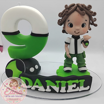Topo de Bolo Personalizado - Ben 10