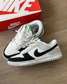 Tênis Nike Sb Dunk Clorofila Preto/Branco/Cinza