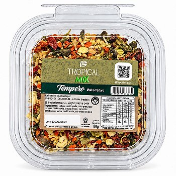 Tempero Molho Tártaro Tropical Mix 80g Sem Glutamato