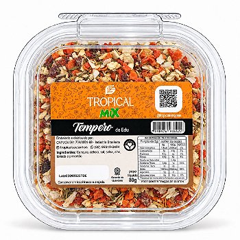 Tempero do Edu Tropical Mix 80g Sem Glutamato