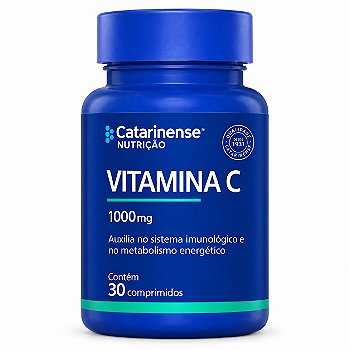 Vitamina C 1000mg Catarinense Nutrição 30 Comprimidos