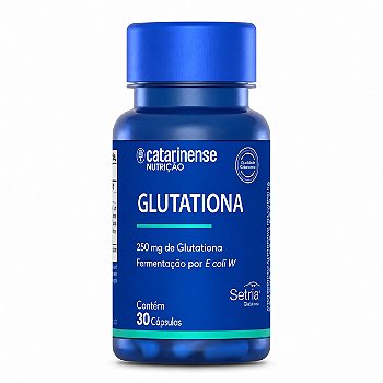 Glutationa 250mg Setria Catarinense Nutrição 30 Cápsulas