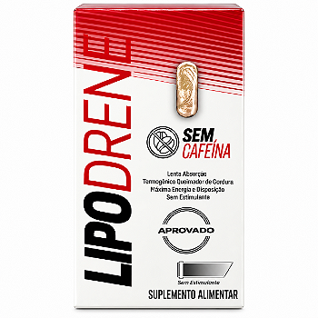 Exxdrene Termogênico Sem Cafeina Exx Nutrition 60 Cps