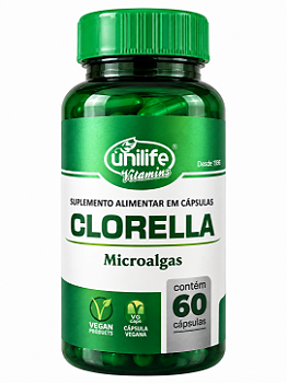 Clorella Microalgas Unilife 60 Cápsulas Veganas