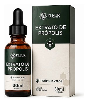Extrato de própolis verde 12% Fleur- 30ml