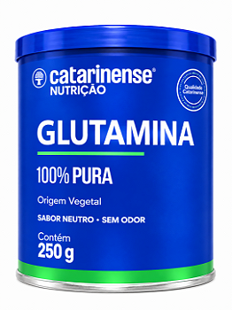 Glutamina 100% Pura Catarinense Nutrição 250g Sabor Neutro