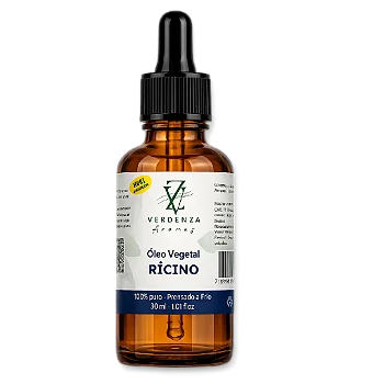 Óleo vegetal Rícino Verdenza Aromas 30ml