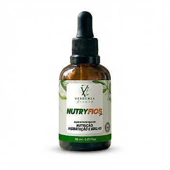 NutryFios Blend de óleos vegetais Nutrição hidratação e Brilho 30ml