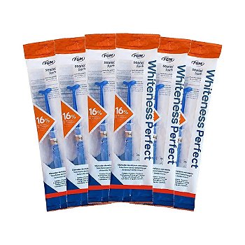 Clareador Whiteness Perfect 16% - FGM - 6 Unidades