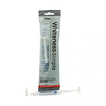 Clareador Whiteness Simple 22% - FGM - 3 Unidades