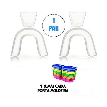 Moldeira Para Clareamento Dental + Porta Moldeira