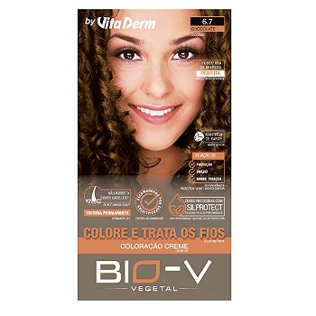 Coloracao Bio-V 6.7chocolate L.Escuro Marron