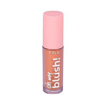 Oh My Blush Liquido - Vizzela Cor 02 Peach Glow