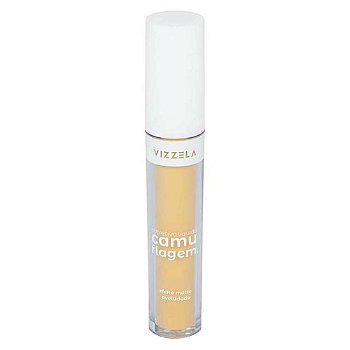 Corretivo Camuflagem Amarelo - Vizzela