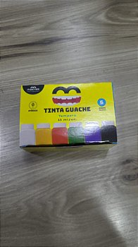 Tinta Guache 6 Cores Primárias