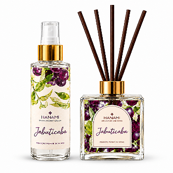 Kit Jabuticaba: Difusor + Spray de Aromas