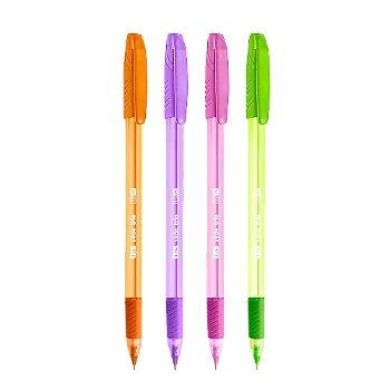Caneta Esferográfica Tris Colormix Poá 4 Cores 1,0 mm