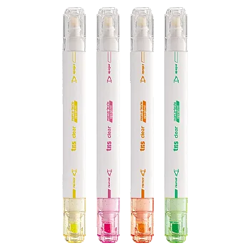 Marca-Texto Apagável Tris Clear